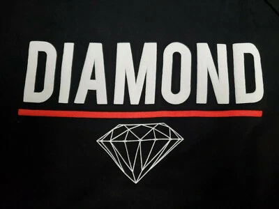 Novo Pulôver com Capuz de Lã Diamond Supply Co. Black Strike  - Imagem 1 de 4