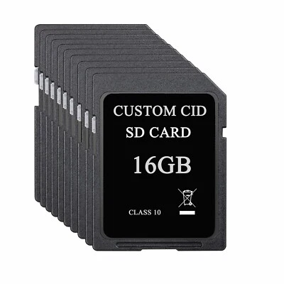 10X Custom CID 16 GB SD SDHC Memory Card for MIB1 ready - Image 1 of 3
