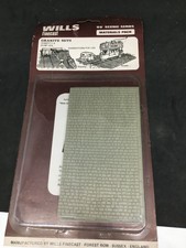 Wills SS MP 204 railway OO Gauge Granite Sets Sheets pavés route HO 4 plaques