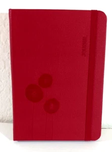 CUADERNO DIARIO 4.14" X 5.83" Premium Texturizado Tapa Dura - Forrado - ROJO - Imagen 1 de 8