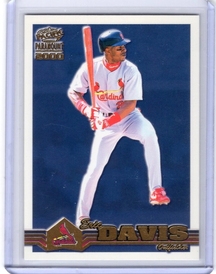 ERIC DAVIS 2000 Pacific Paramount GOLD #193 - CARDINALS - Image 1 of 1