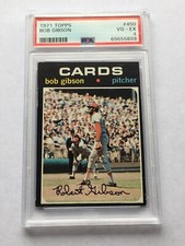 1971 Topps #450 Bob Gibson HOF PSA 4 VG-EX St. Louis Cardinals