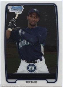 Lot of (200) Jamal Austin 2012 Bowman Chrome Prospect RC Cards - Mariners OF
