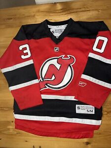 REEBOK NEW JERSEY DEVILS MARTIN BRODEUR   YOUTH JERSEY SIZE S/M