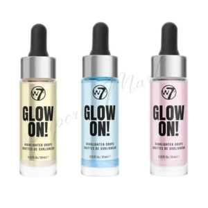 W7 Glow On Highlighter Drops Face Brightening Drops - Picture 1 of 5
