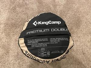 KingCamp 3D Self-Inflating Premium Double Camping Mattress. Black. See Details - Picture 1 of 4