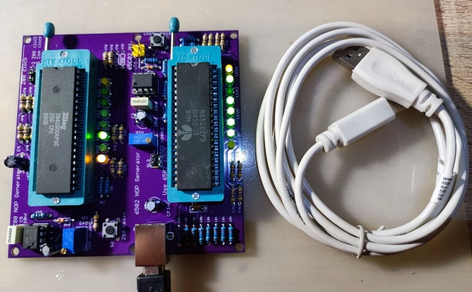 6502 and Z80 CPU NOP generator tester, Apple, Atari - Bild 1 von 1