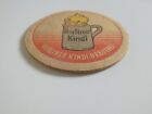 Vintage Berliner Kindl Braueri Beer Mat, One Sided, 1950'S Or 1960'S - Germany