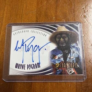 Farscape Season 4 Auto  Card A32 Wayne Pygram as Harvey / Scorpius