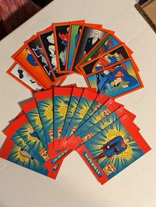 1996 Skybox Superman Action Packs Complete 36 Card & ALL 10 Sticker Set - NM  - Picture 1 of 2