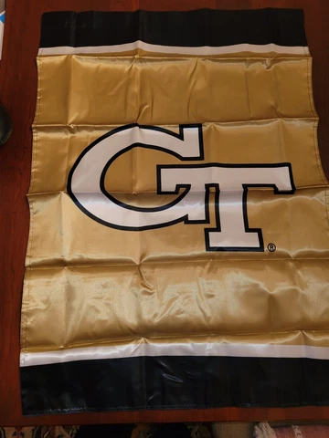 NCAA Georgia Tech Yellow Jackets Yard Banner Garden Flag House Flag  New Cover