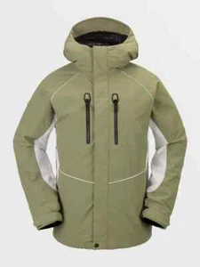 Volcom V.Co Wfo SnowboardingJacket Light Military XL NWT $270 - Picture 1 of 9