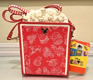 NUEVO CON ETIQUETAS Disney Parks Eats Snacks Palomitas Caja Bandolera Bolso Cartera - Nuevo s - Imagen 1 de 2