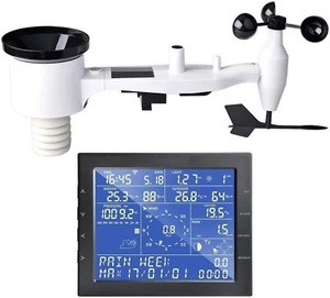 ECOWITT GW1101 Wi-Fi Weather Station, WS69 Solar Powered 7-In-1 Outdoor Weather - Picture 1 of 8