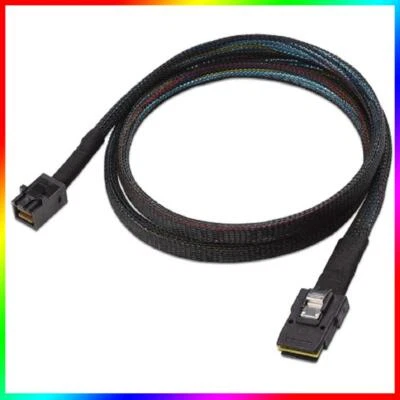 Mini SAS HD Adapter Flat Cable SFF-8643 to SFF-8087 36Pin Server Motherboard 1M - Image 1 of 4
