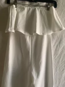 Mono blanco MISGUIDED NUEVO CON ETIQUETAS talla 4 - Imagen 1 de 8