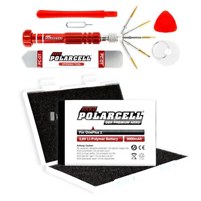 PolarCell Batteria per OnePlus 2 Two BLP597 1+ A2001 A2003 A2005 Dual Sim - Immagine 1 di 4