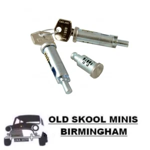 CLASSIC MINI OUTER DOOR & BOOT HANDLE BARREL LOCK SET 1970-2000 MK3  MORRIS AM27 - Picture 1 of 1
