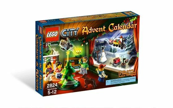 LEGO City Advent Calendar 2010 Set 2824 - Image 1 of 1