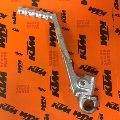 Palanca Kickstarter KTM MX 250 1988-1989 stock plateado OEM motocross Foto 1 de 4