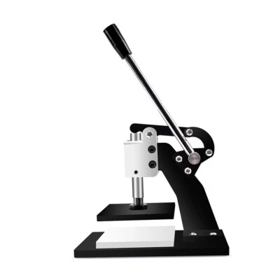 Manual Leather Die Cutting Machine Hand Press Sampling Punching Machine - Image 1 of 4