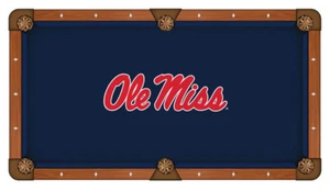 NCAA - Tela de mesa de piscina Ole' Miss logotipo del equipo universitario - Imagen 1 de 1
