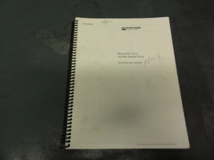 Terex Cedarapids Model 452 Tier II Hot Mix Asphalt Paver Parts Manual - Picture 1 of 6
