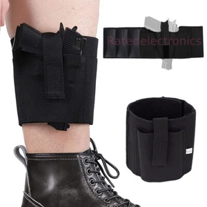 Tactical Concealed Ankle Drop Leg Holster Pistol Hidden Carry Holder Universal - Picture 1 of 11