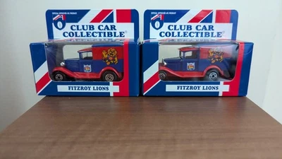 MATCHBOX CLUB CAR COLLECTIBLE 1995, FITZROY LIONS, MODEL "A" FORD (AUS. POST) - image 1 of 4
