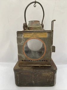 Welch Patent LNER Railway Lantern For Restoration - Picture 1 of 9