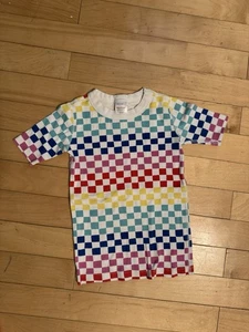Hanna Andersson Checkered Girls Dress 130 US 8 - Picture 1 of 3