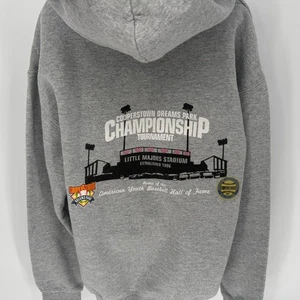 Cooperstown Dreams Park Hoodie Kinder American Youth L Baseball Hall of Fame grau - Bild 1 von 5