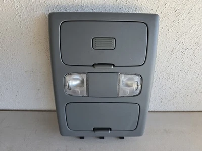 05-11 TOYOTA TACOMA Overhead Storage Console Map Dome Light Gray - Image 1 of 4