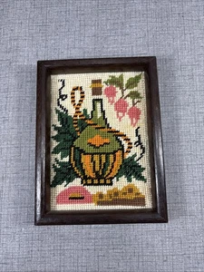 Botella de vino italiana arte enmarcado MCM de colección fruta - Imagen 1 de 6