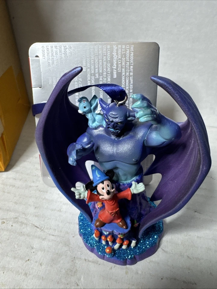 Disney Fantasia Sorcerer Mickey Mouse Sketchbook Ornament Chernobog Pegasus