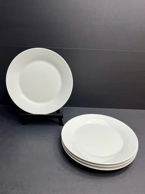 "Juego de 4 platos de cena blancos IKEA 10,5"" pavo 20726 porcelana - usados en excelente estado" Foto 1 de 4