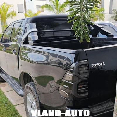 Fits 2015-2020 Toyota Hilux / Vigo LED Tail Lights Smoke Rear Lamps Plug & Play - Image 1 of 4