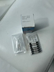 6 X BRONCOLOR PULSO 3.15A FUSES AND MODELLING LAMP CP/97 300W 64516 - Picture 1 of 15