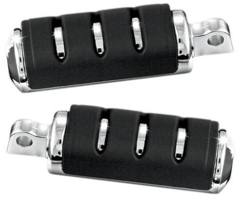 Estriberas Kuryakyn Trident ISO con adaptador montaje macho grande cromado #7591 Foto 1 de 1