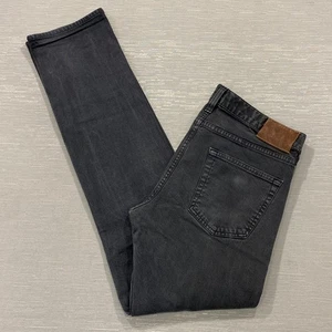 AG Adriano Goldschmied Matchbox Jeans Herren 32 x 34 grau Button Fly Slim Straight - Bild 1 von 20