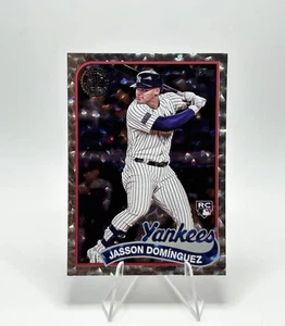 2024 Topps Serie 2 Jasson Dominguez 1989 Topps Foil #89B2-41 Yankees Rookie RC - Imagen 1 de 2