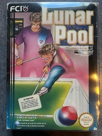 Lunar Pool NES-LP-FRA jeu bo&icirc;te complet bon &eacute;tat