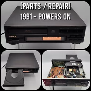 Aiwa DX-N3 Compact Disc Player Hi-Fi Stereo PARTS UNIT - POWERS ON / TRAY EJECTS - Picture 1 of 14
