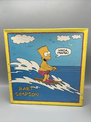 Vtg 1990 Bart Simpson 250 Pc Puzzle "Whoa, Mama!" Matt Groening Milton Bradley - Image 1 of 4