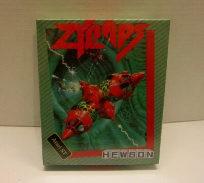 RARE Zynaps by Hewson for Atari ST - NEW Sealed - Image 1 of 2