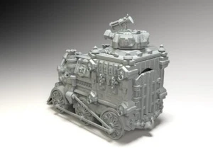 9th Age Druck 3D Empire Of Sonnstahl Panzer Dampflok 3 - Picture 1 of 2