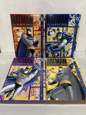 BATMAN The Animated Series Volumes 1-4 DVD Box Sets DC Comics Classic Collection - Image 1 of 3