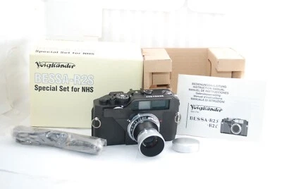 ЦЕНА ВНИЗ -VOIGTLANDER BESSA R2S NHS ОГРАНИЧЕННОГО ТИРАЖА КОМПЛЕКТ【НОВЫЙ В КОРОБКЕ СТАРЫЙ ЗАПАС】 - Изображение 1 из 4