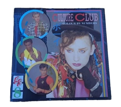 Culture Club - Colour By Numbers  Vinyl LP Album  Epic 1983  Karma Chameleon - Image 1 of 4