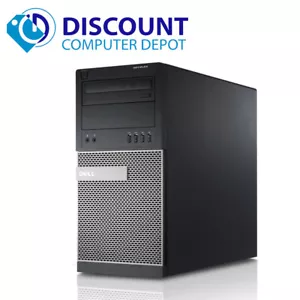 Dell Optiplex Core i5 Desktop Computer Windows 10 PC Tower HD 8GB 250GB Wifi - Picture 1 of 5